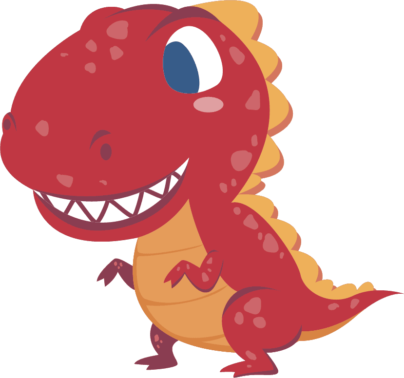 Tarek the Tyrannosaurus character art